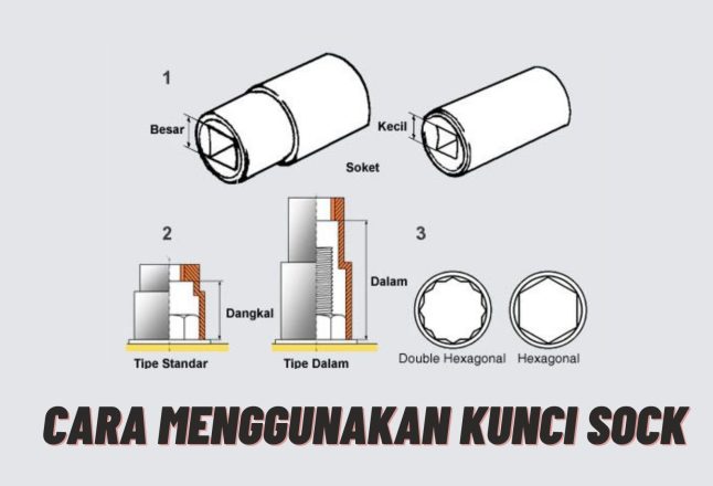 Cara Menggunakan Kunci Sock
